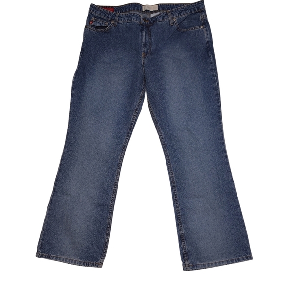 Arizona Jean Company Denim - Vintage Y2K Mid Rise Medium Wash Bootcut Jeans Size 17